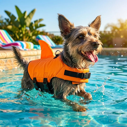 Tiburón Pachorritos - Chaleco Salvavidas para Perros