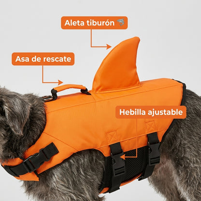 Tiburón Pachorritos - Chaleco Salvavidas para Perros